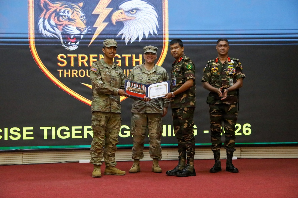 Exercise Tiger Lightning 2026 Closing Ceremony
