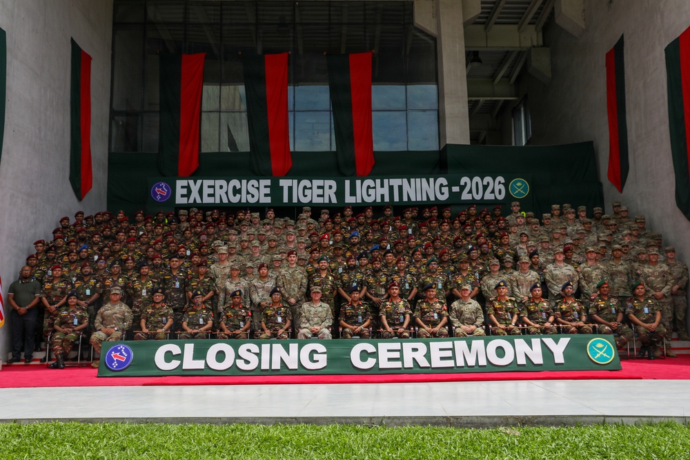 Exercise Tiger Lightning 2026 Closing Ceremony