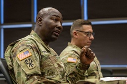 Third Army Senior Enlisted Leaders mark SMC graduation, discuss Air Defense readiness at Fort Bliss