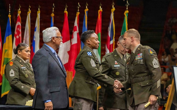 Third Army Senior Enlisted Leaders mark SMC graduation, discuss Air Defense readiness at Fort Bliss