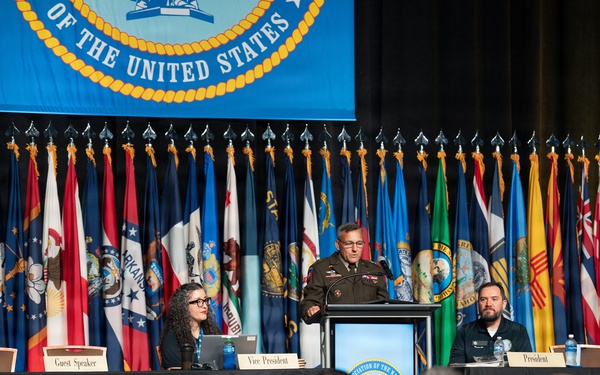 TAG gives remarks at Enlisted Association of the National Guard of the United States event