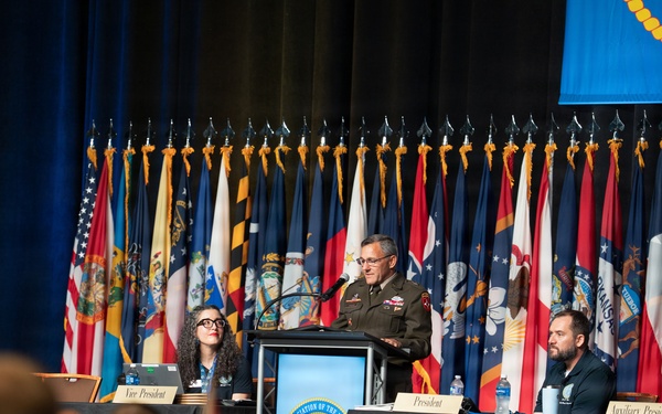 TAG gives remarks at Enlisted Association of the National Guard of the United States event