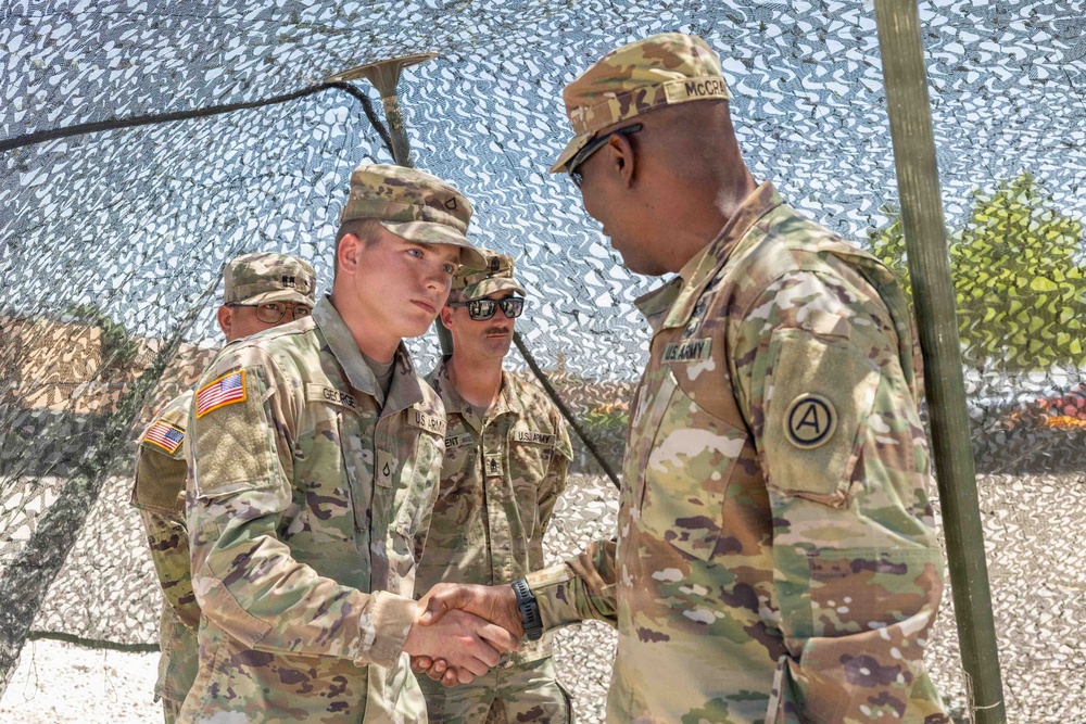 Third Army Senior Enlisted Leaders mark SMC graduation, discuss Air Defense readiness at Fort Bliss