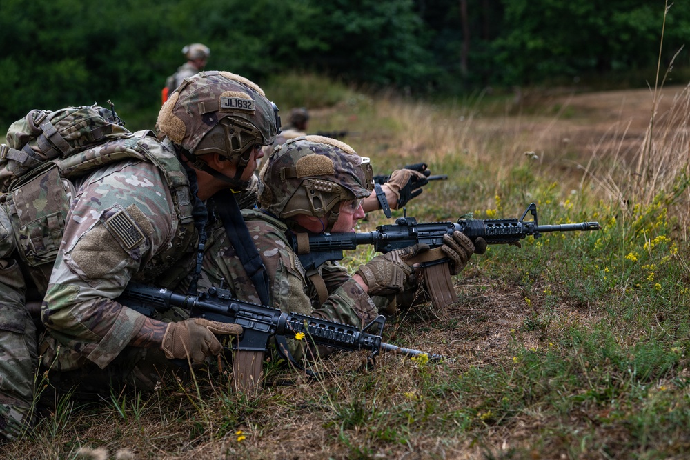 USAREUR-AF Best Squad Competition 2026 - Day Three: Squad LFX &amp; Defenders Crossing