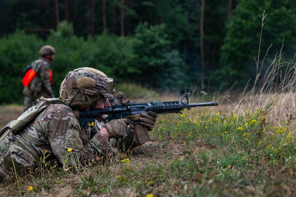 USAREUR-AF Best Squad Competition 2026 - Day Three: Squad LFX &amp; Defenders Crossing