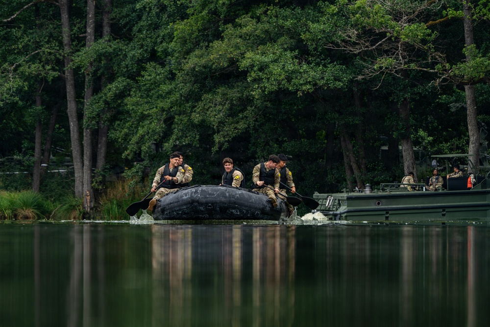 USAREUR-AF Best Squad Competition 2026 - Day Three: Squad LFX &amp; Defenders Crossing