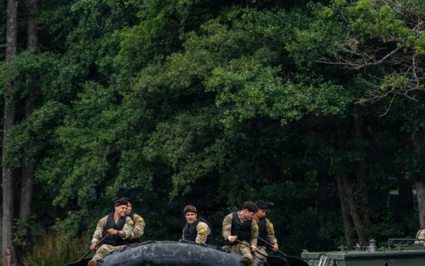 USAREUR-AF Best Squad Competition 2026 - Day Three: Squad LFX &amp; Defenders Crossing
