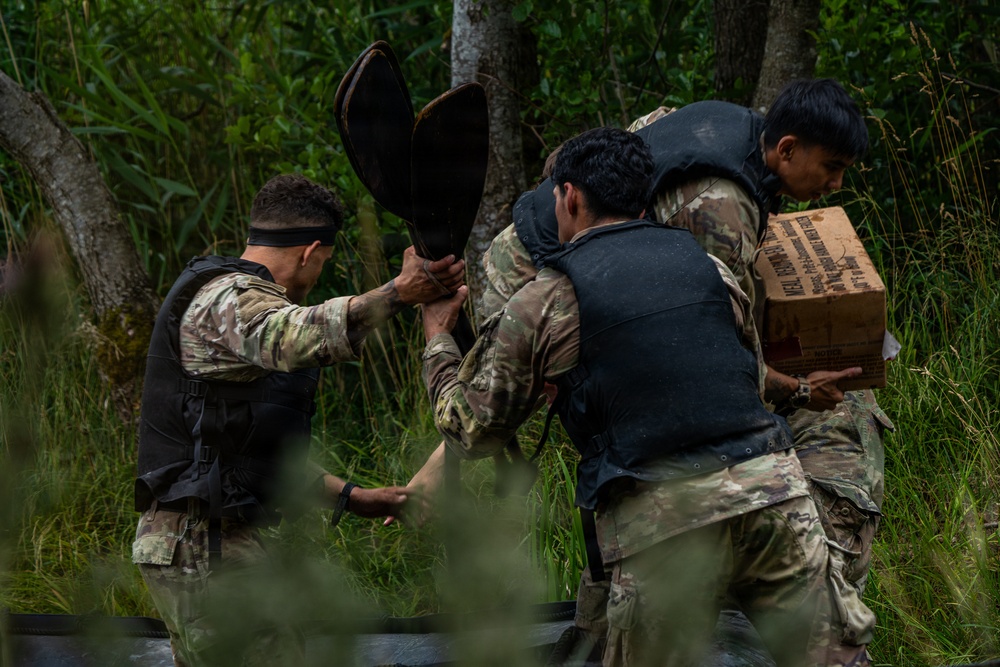USAREUR-AF Best Squad Competition 2026 - Day Three: Squad LFX &amp; Defenders Crossing