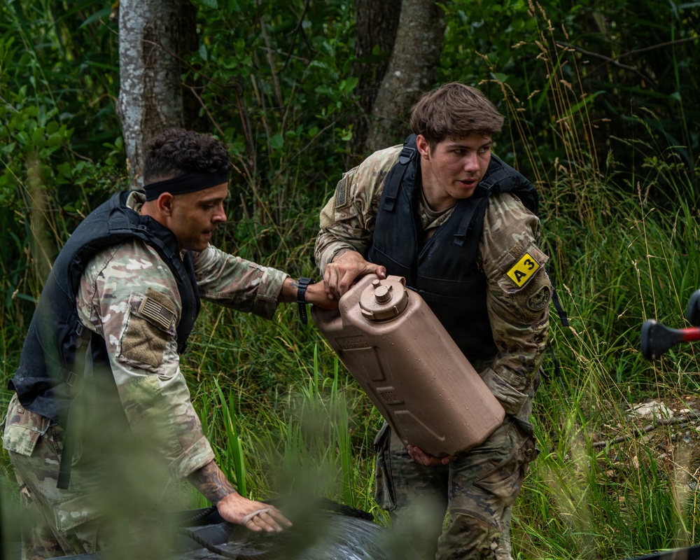 USAREUR-AF Best Squad Competition 2026 - Day Three: Squad LFX &amp; Defenders Crossing