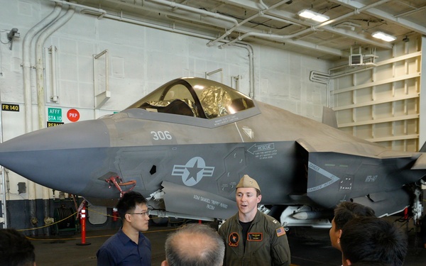 George Washington Hosts Tours in Da Nang, Vietnam