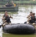 U.S. Army Europe and Africa Best Squad Competitors Conduct Zodiac Water Crossing