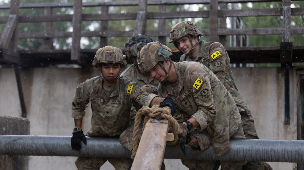 U.S. Army Europe and Africa Best Squad Soldiers Tackle Leaders Reaction Course