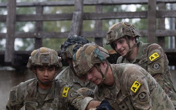 U.S. Army Europe and Africa Best Squad Soldiers Tackle Leaders Reaction Course