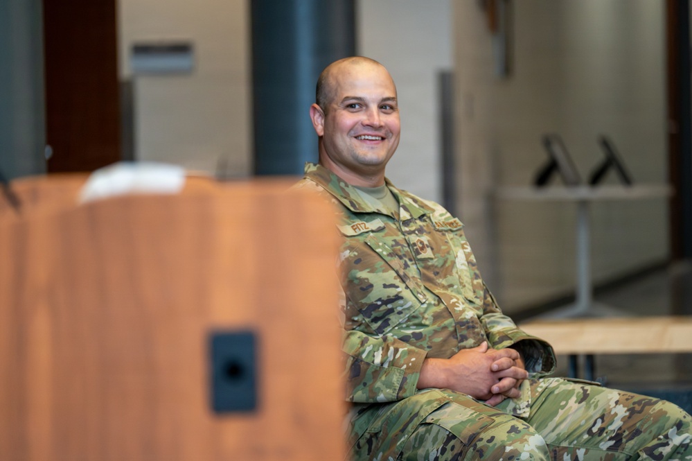 Senior Master Sgt. Ryan Fitz retires from Nebraska Air National Guard