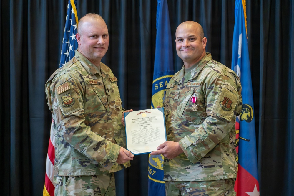 Senior Master Sgt. Ryan Fitz retires from Nebraska Air National Guard
