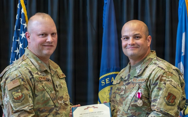 Senior Master Sgt. Ryan Fitz retires from Nebraska Air National Guard