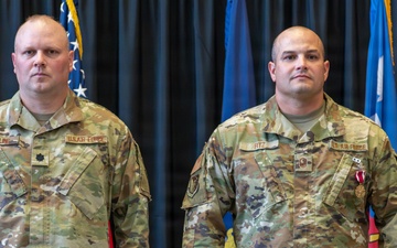 Senior Master Sgt. Ryan Fitz retires from Nebraska Air National Guard