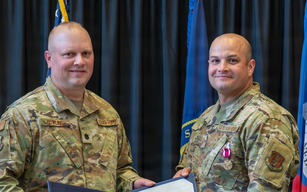 Senior Master Sgt. Ryan Fitz retires from Nebraska Air National Guard