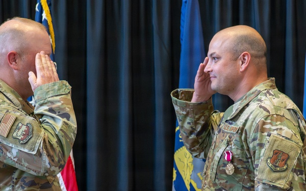 Senior Master Sgt. Ryan Fitz retires from Nebraska Air National Guard