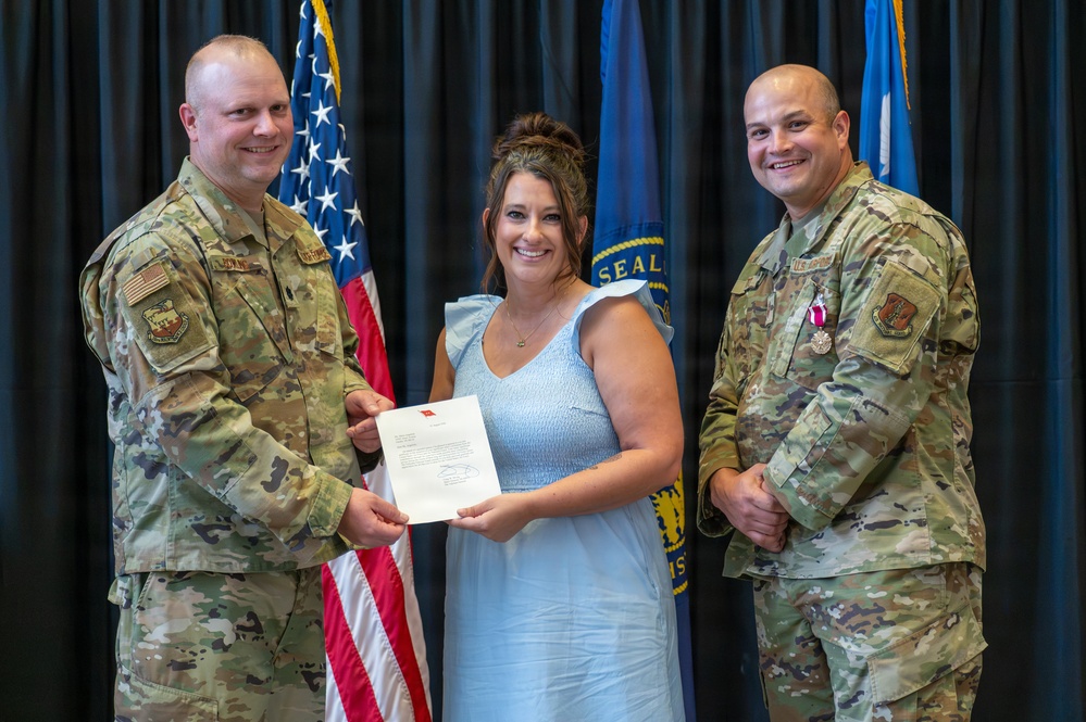 Senior Master Sgt. Ryan Fitz retires from Nebraska Air National Guard