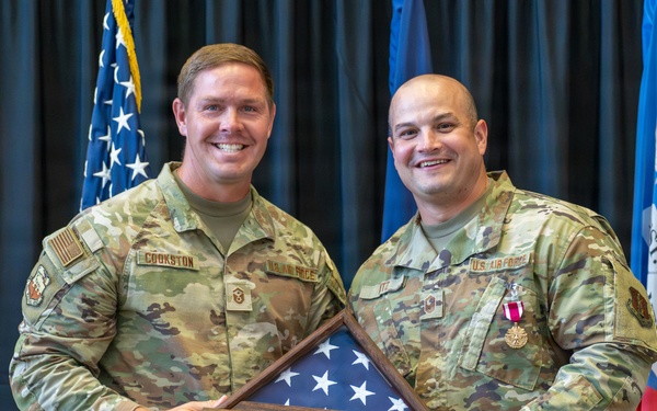 Senior Master Sgt. Ryan Fitz retires from Nebraska Air National Guard