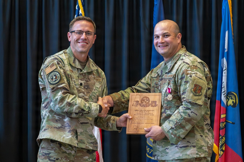 Senior Master Sgt. Ryan Fitz retires from Nebraska Air National Guard