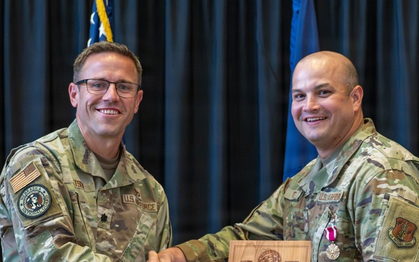 Senior Master Sgt. Ryan Fitz retires from Nebraska Air National Guard