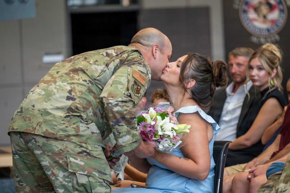 Senior Master Sgt. Ryan Fitz retires from Nebraska Air National Guard