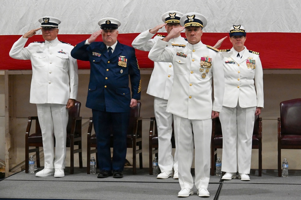 Coast Guard Air Station Savannah holds change-of-command ceremony