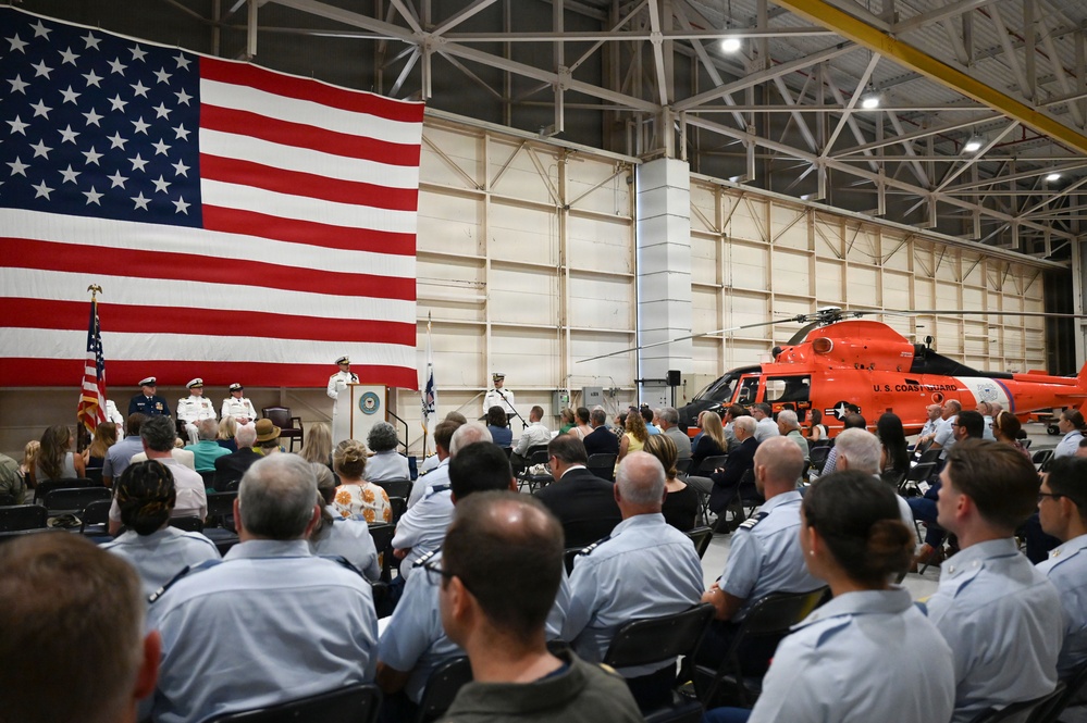 Coast Guard Air Station Savannah holds change-of-command ceremony