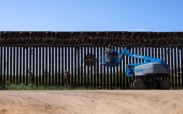Ensuring Security: JTF-SB Marines reinforce southern barrier in Naco