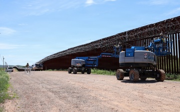 Ensuring Security: JTF-SB Marines reinforce southern barrier in Naco