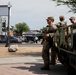 JTF-DC Georgia Guardsmen patrol at Starburst Plaza
