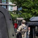 JTF-DC Georgia Guardsmen patrol at Starburst Plaza