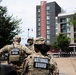 JTF-DC Georgia Guardsmen patrol at Starburst Plaza