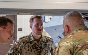 German MREP participants tour Hancock Field Air National Guard Base