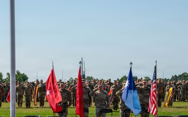 1st Armored Brigade Combat Team Change of Command Ceremony