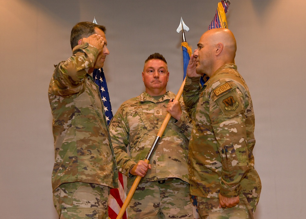 222d ISS Change of Command