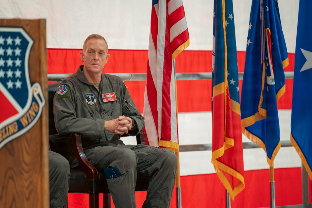 186th Air Refueling Wing Change of Command Ceremony
