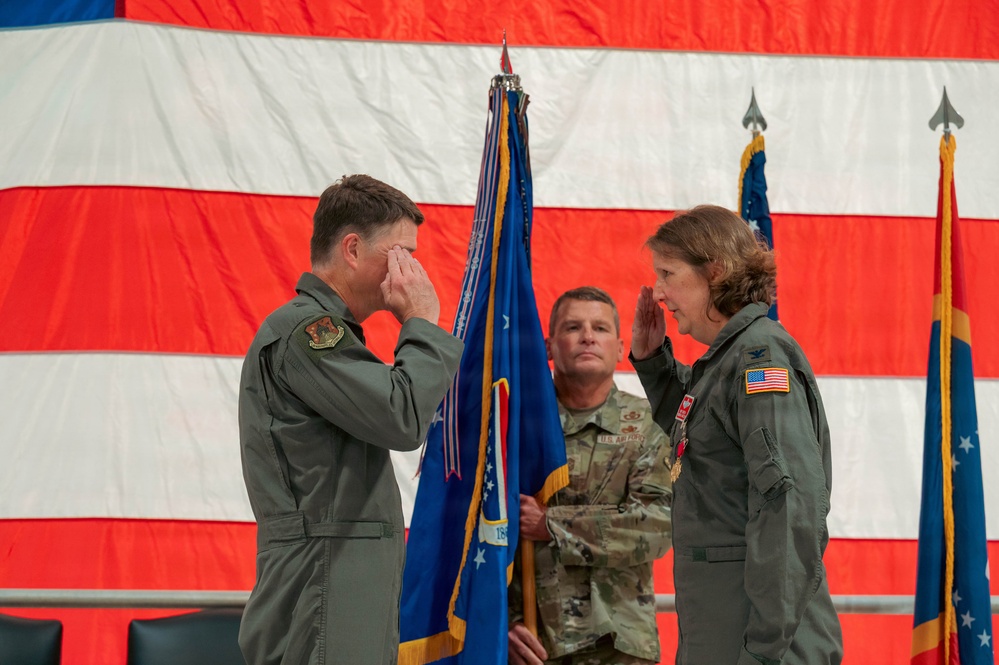 186th Air Refueling Wing Change of Command Ceremony