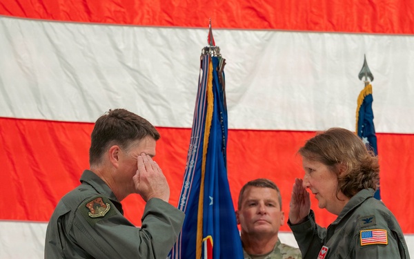 186th Air Refueling Wing Change of Command Ceremony