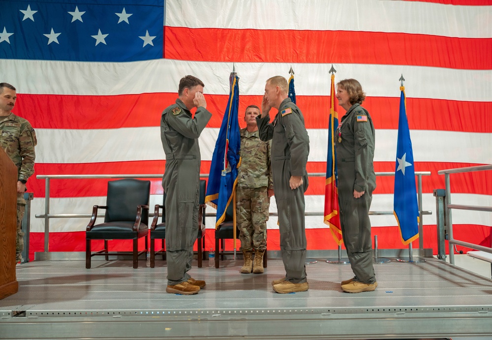 186th Air Refueling Wing Change of Command Ceremony