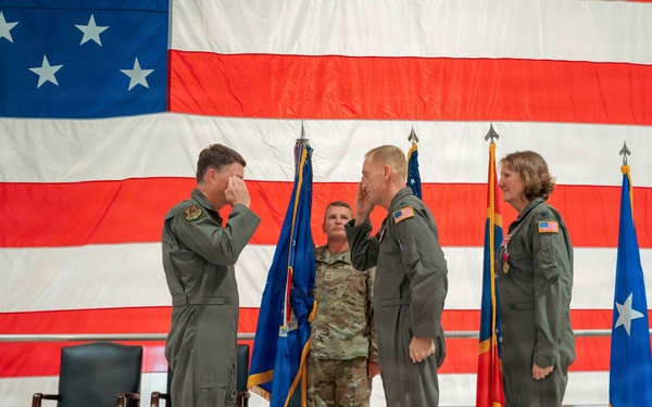 186th Air Refueling Wing Change of Command Ceremony