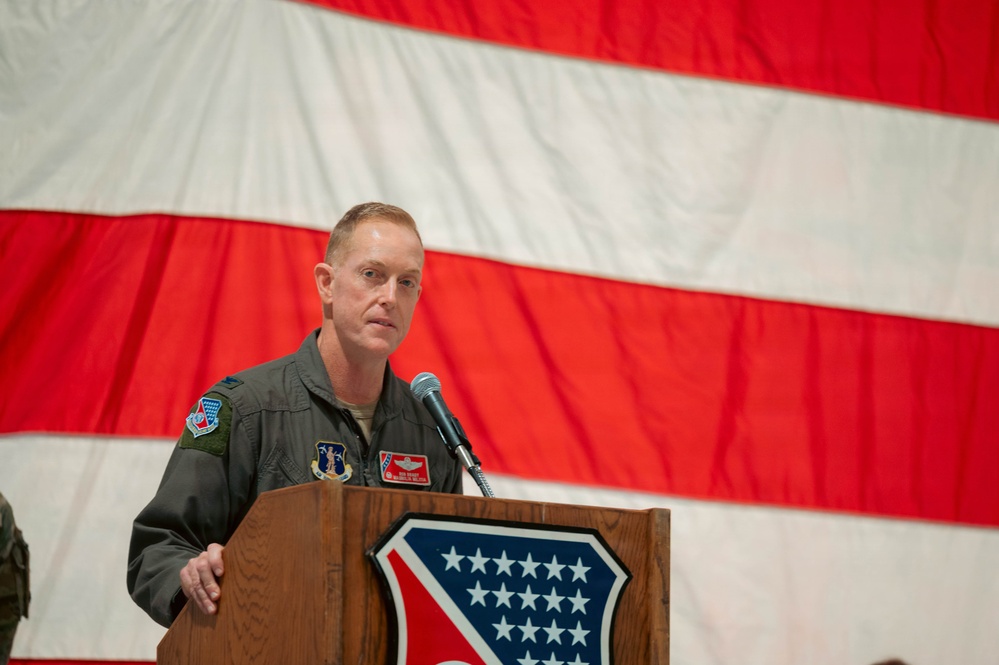 186th Air Refueling Wing Change of Command Ceremony