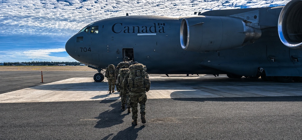 Arctic Bound: Soldiers Depart for Operation Tundra Merlin