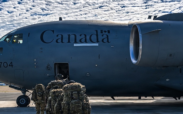Arctic Bound: Soldiers Depart for Operation Tundra Merlin