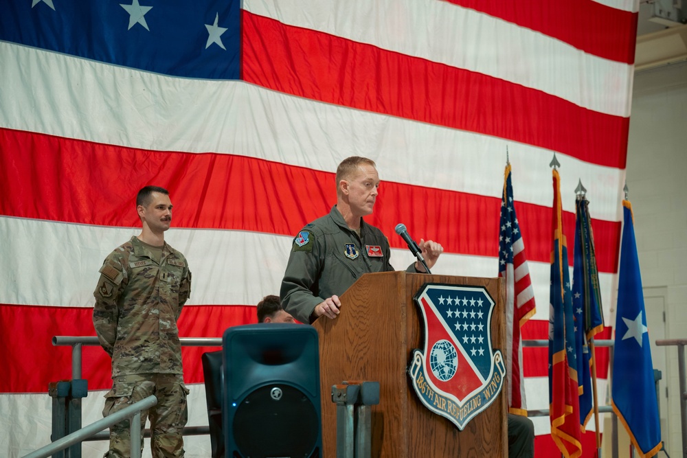 186th Air Refueling Wing Change of Command Ceremony