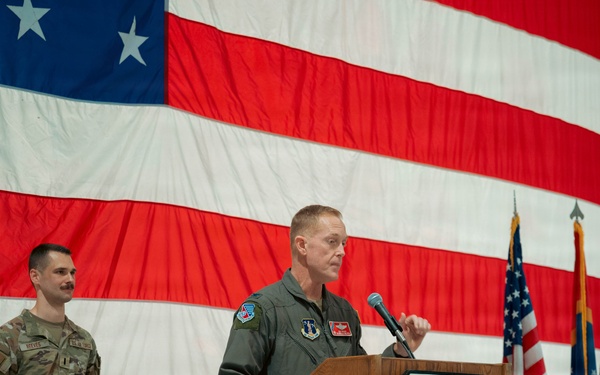 186th Air Refueling Wing Change of Command Ceremony