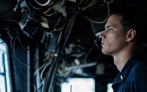 USS Chosin Sailors stand watch during RIMPAC 2026