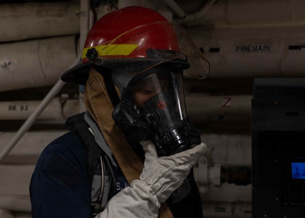 USS Chosin general quarters drill during RIMPAC 2026